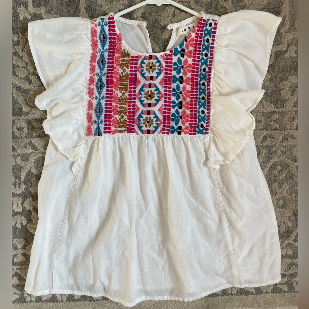 white THML top - size small
